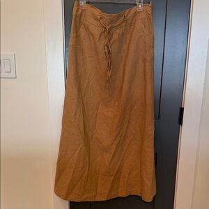 Chic Tan Maxi Skirt for Women